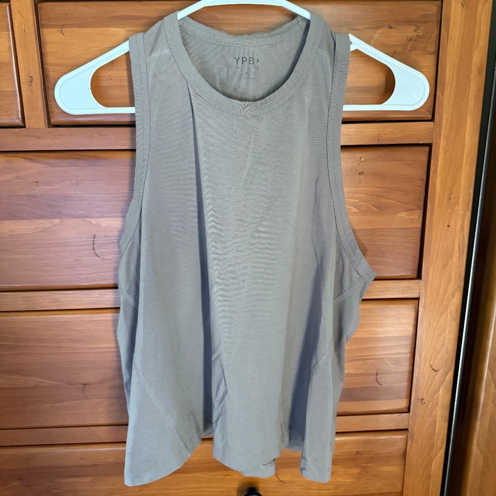 Abercrombie YPB Grey Racerback Workout Tank | Size M
